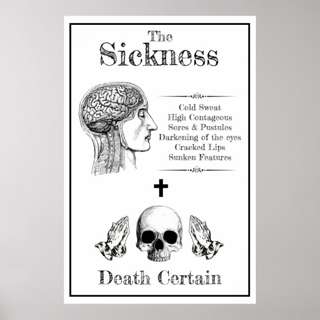 The Plague Halloween Props Poster (Front)