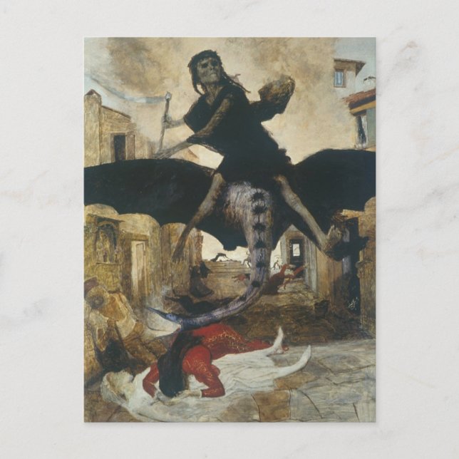 The Plague Postcard (Front)