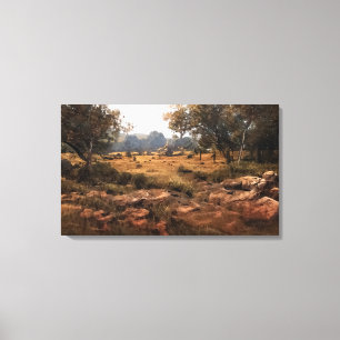 The Plains Canvas Print
