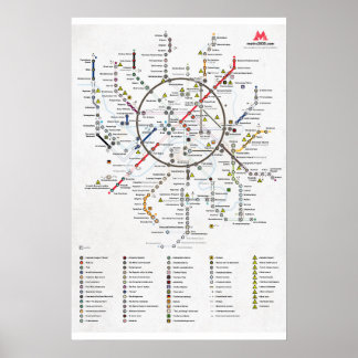 The Plan of Metro 2033 Poster