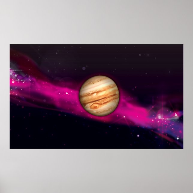 The Planet Jupiter Poster (Front)
