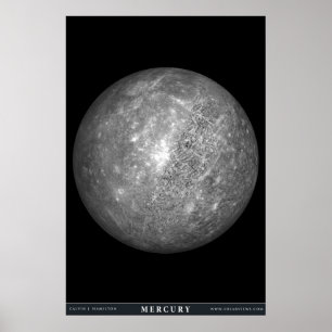 The Planet Mercury Poster