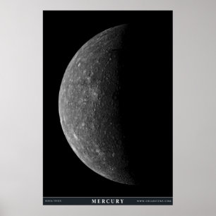 The Planet Mercury Poster