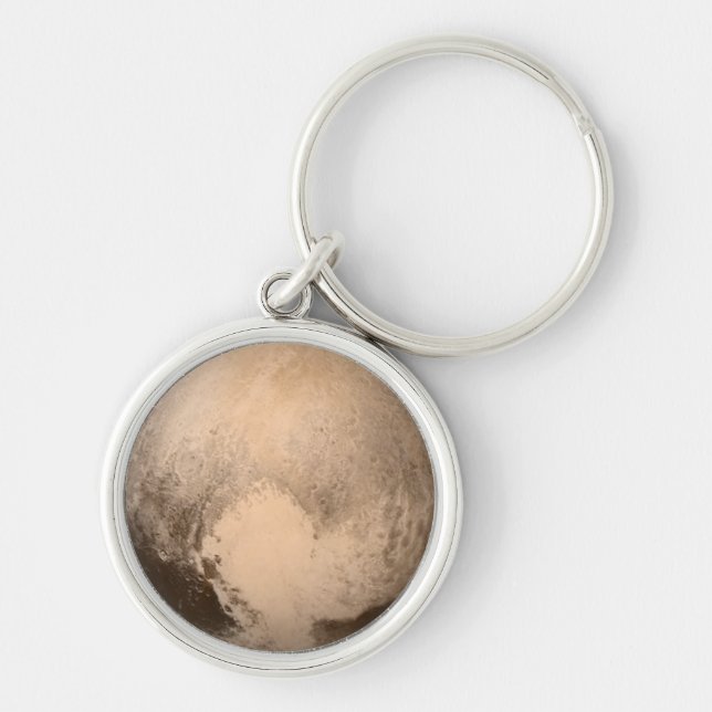 The Planet Pluto Keychain (Front)