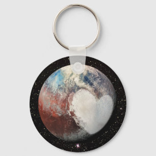 The Planet Pluto Keychain