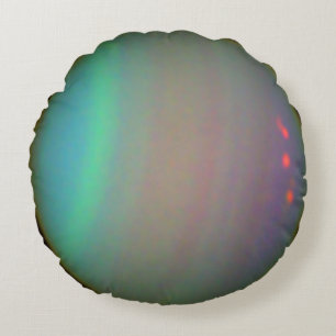 The Planet Uranus Round Pillow