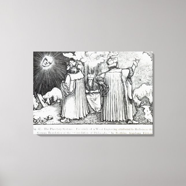 The Planetary Systems Canvas Print (Front)