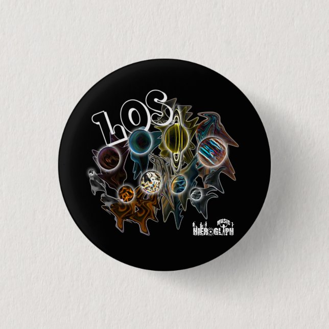 The Planets 1 Inch Round Button (Front)