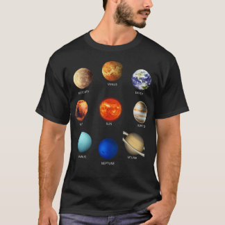 The Planets of our Solar System T-Shirt