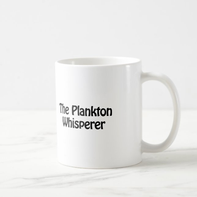 the plankton whisperer coffee mug (Right)