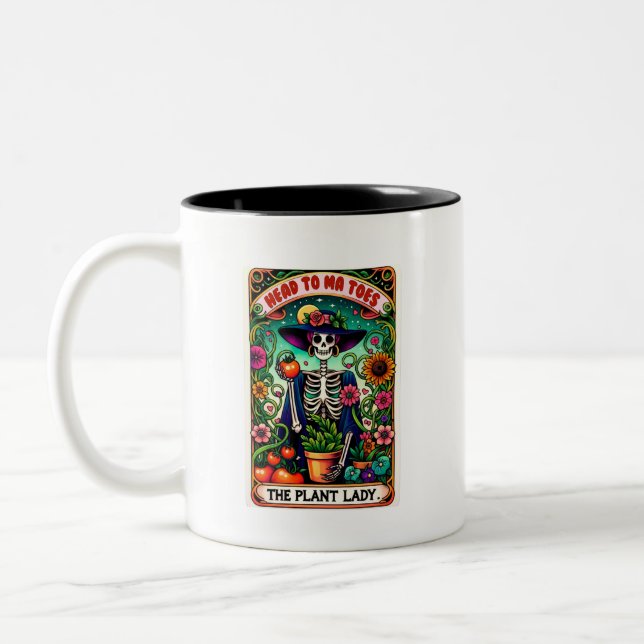 The Plant Lady Tarot Card Mug (Left)