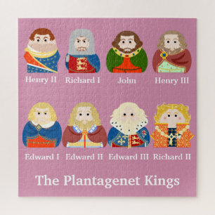 The Plantagenet Kings Jigsaw Puzzle