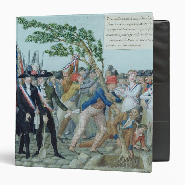 The Planting of a Tree of Liberty, c.1789 Binder (Front/Inside)