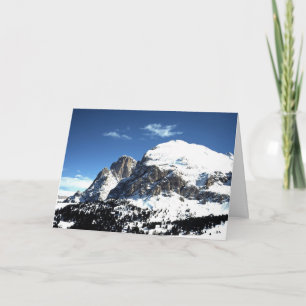 The Plattkofel and Langkofel Italy Holiday Card