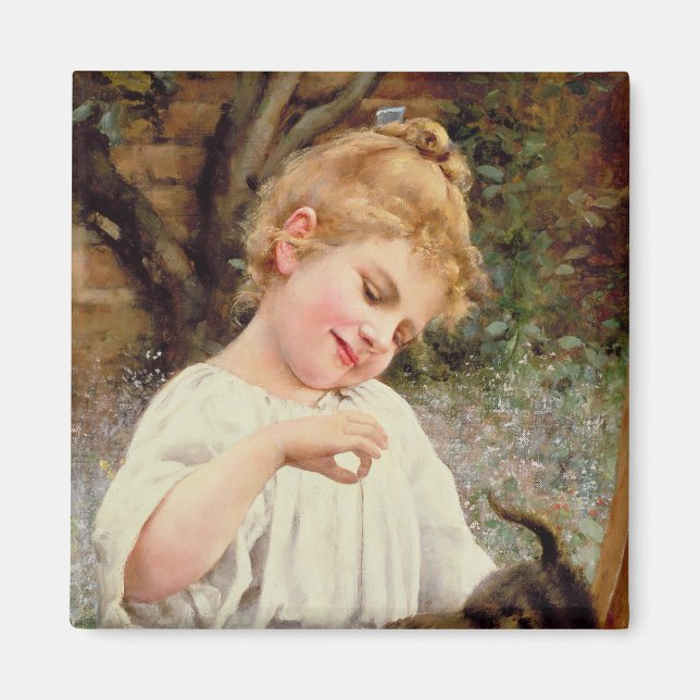 The Playful Kitten Magnet (Front)