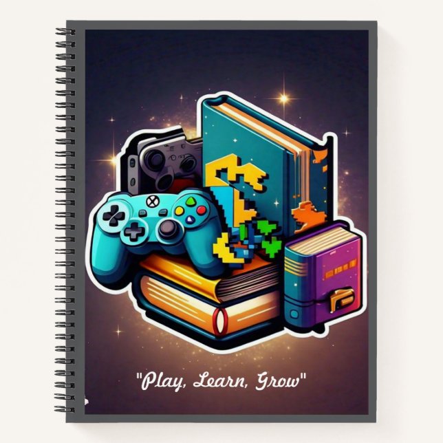 "The Playful Professor" Notebook (Front)