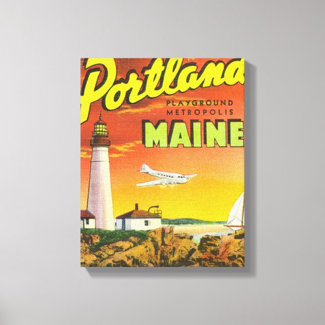 The Playground Metropolis Canvas Print (Front)