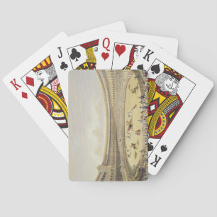 The Plaza de Toros of Madrid, 1865 (colour litho) Playing Cards