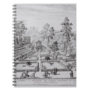 The pleasure garden and Pavilion of Pope Pius IV ( Notebook