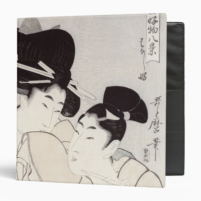 The pleasure of conversation binder (Front/Inside)