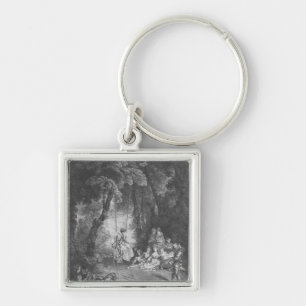 The pleasures of summer keychain