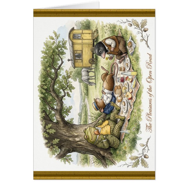 The Pleasures of the Open Road Wind in the Willows (Front)