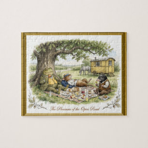 The Pleasures of the Open Road Wind in the Willows Jigsaw Puzzle