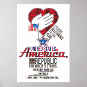 The Pledge of Allegiance Poster