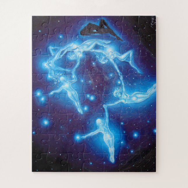 The Pleiads Jigsaw Puzzle (Vertical)