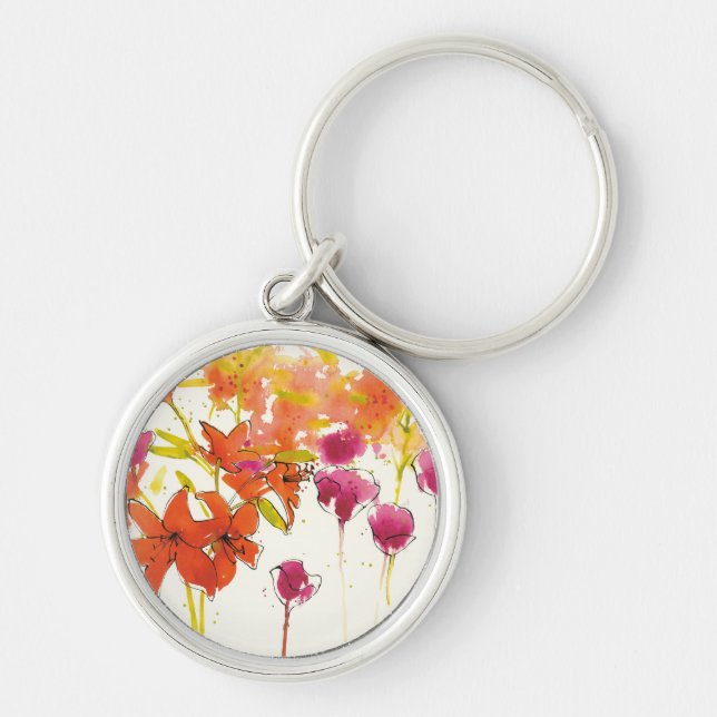 The Plum of Patty Keychain (Front)