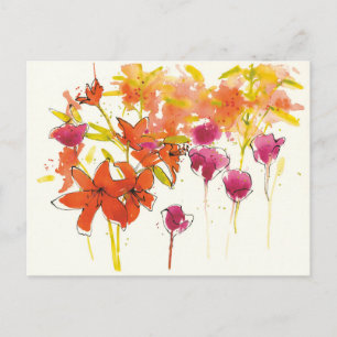 The Plum of Patty Postcard