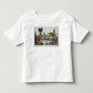 The Plum Pudding in Danger, 1805 Toddler T-shirt
