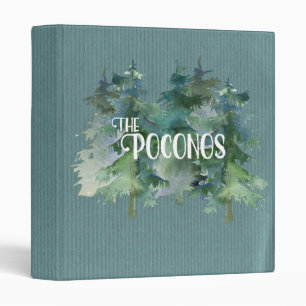The Poconos 1" Photo Album/Scrapbook Binder