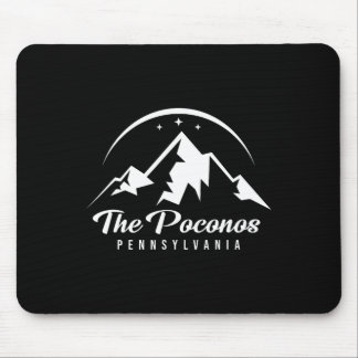 The Poconos Pennsylvania Ski Resort Skiing Snowboa Mouse Pad