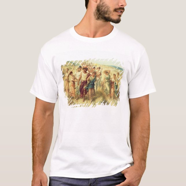 The Poet Anacreon (570-485 BC) with his Muses, 189 T-Shirt (Front)