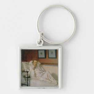 The Poet Nikolay Alekseyevich Nekrasov Keychain