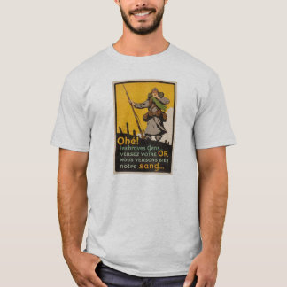The "Poilu" of WWI - Reenacting T-Shirt
