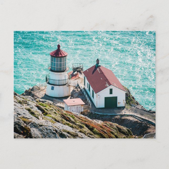 The Point Reyes Lighthouse Postcard (Front)