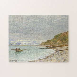 The Pointe Of Heve Monet Fine Art Jigsaw Puzzle