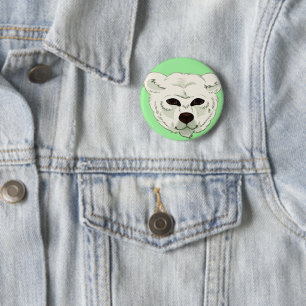 The Polar Bear // Button Pin