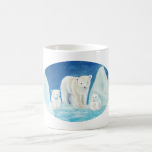 The Polar Bear Family    Coffee Mug