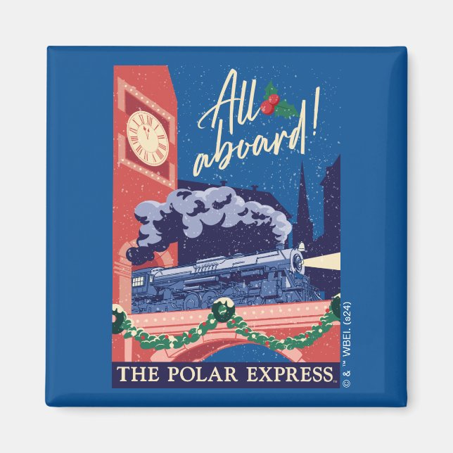 The Polar Express - All Aboard! Magnet (Front)