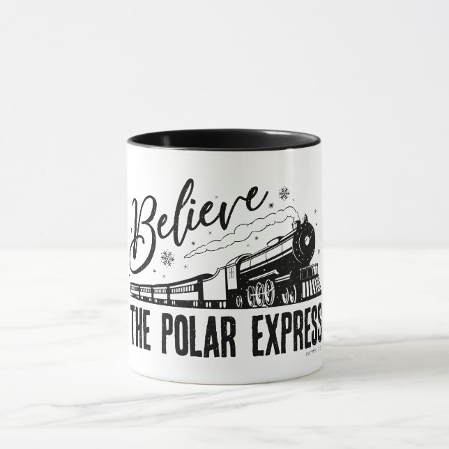 The Polar Express - Believe | Vintage Graphic Mug (Center)