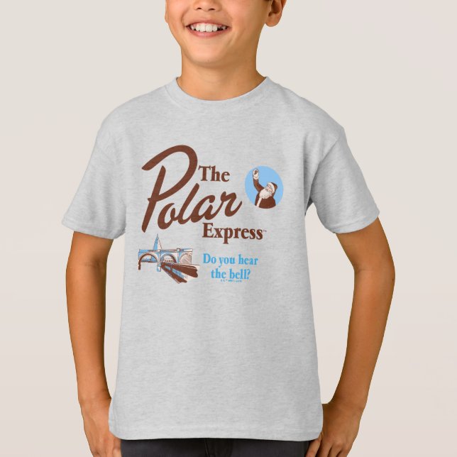 The Polar Express | "Do You Hear The Bell" Retro T-Shirt (Front)
