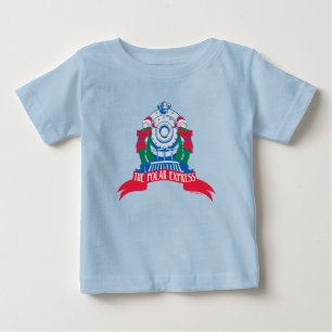 The Polar Express Elves Standing By Train Baby T-Shirt