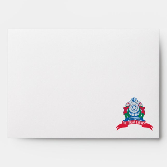 The Polar Express | Elves Standing By Train Envelope (Front)