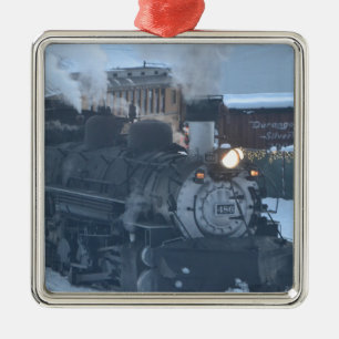 The Polar Express Engine Metal Ornament