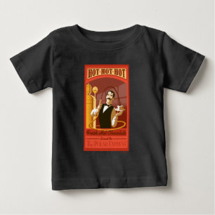 The Polar Express Hot Chocolate Vintage Art Baby T-Shirt
