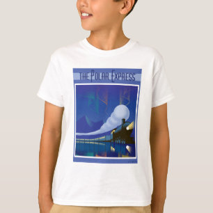 The Polar Express   Northern Lights Vintage Travel T-Shirt