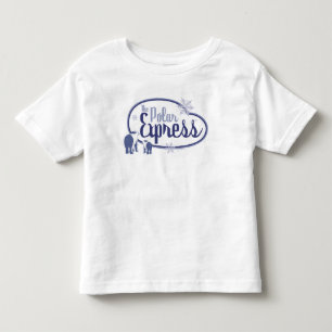 The Polar Express Polar Bears Retro Graphic Toddler T-shirt